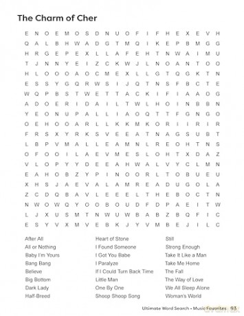 Ultimate Word Search Music Favorites [KSIĄŻKA]