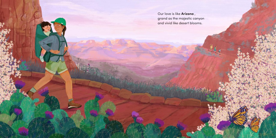 50 States of Love: A celebration of America - Anna Aronson [KSIĄŻKA]