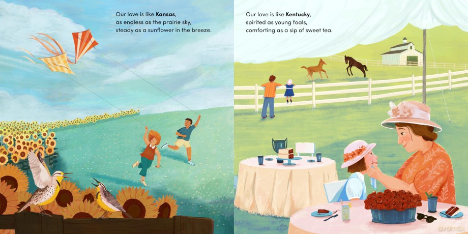50 States of Love: A celebration of America - Anna Aronson [KSIĄŻKA]