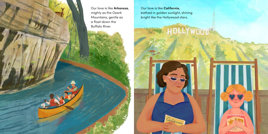 50 States of Love: A celebration of America - Anna Aronson [KSIĄŻKA]