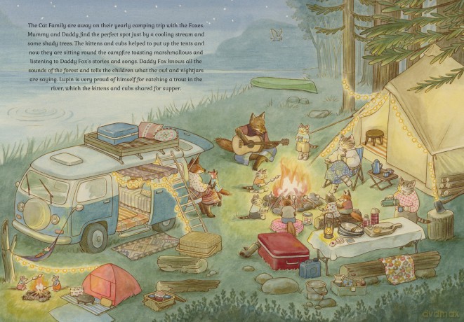 Cat Family Four Seasons: A Lift-the-Flap Book (with over 140 flaps) (The Cat Family) - Lucy Brownridge [KSIĄŻKA]