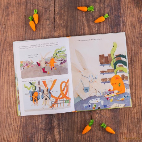 Oh, Carrots!: Shortlisted for Illustrator of the Year - British Book Awards 2025 - Mariajo Ilustrajo [KSIĄŻKA]