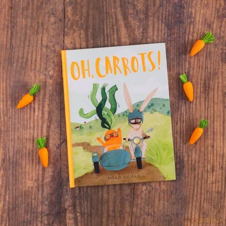 Oh, Carrots!: Shortlisted for Illustrator of the Year - British Book Awards 2025 - Mariajo Ilustrajo [KSIĄŻKA]