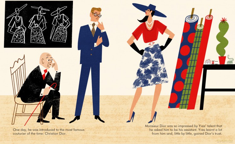 Yves Saint Laurent (130): Volume 130 (Little People, BIG DREAMS) - Maria Isabel Sanchez Vegara [KSIĄŻKA]