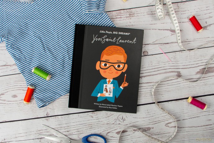 Yves Saint Laurent (130): Volume 130 (Little People, BIG DREAMS) - Maria Isabel Sanchez Vegara [KSIĄŻKA]