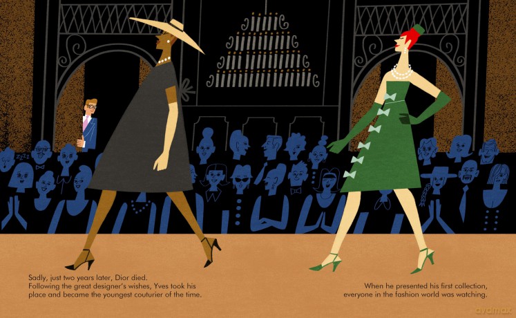 Yves Saint Laurent (130): Volume 130 (Little People, BIG DREAMS) - Maria Isabel Sanchez Vegara [KSIĄŻKA]