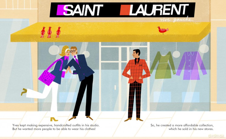 Yves Saint Laurent (130): Volume 130 (Little People, BIG DREAMS) - Maria Isabel Sanchez Vegara [KSIĄŻKA]