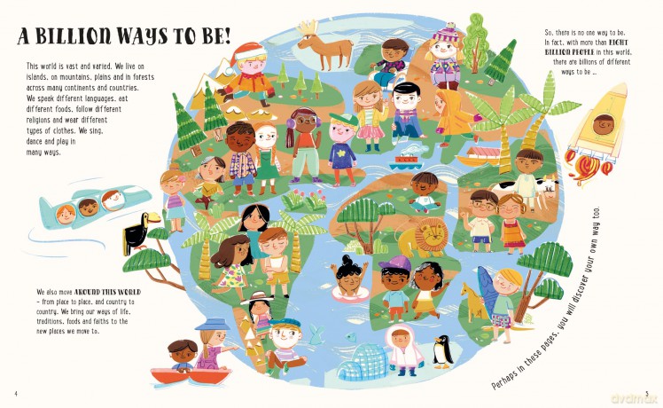 A Billion Ways to Be: Celebrating Our Diverse World - Chitra Soundar [KSIĄŻKA]