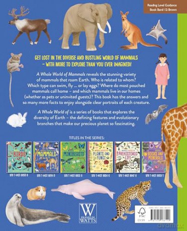 A Whole World of...: Mammals - Anna Claybourne [KSIĄŻKA]