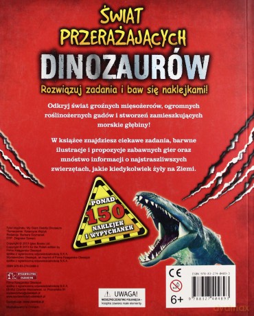 Świat przerażających dinozaurów [KSIĄŻKA]