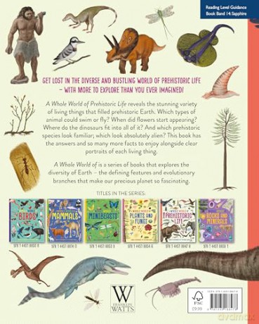 Prehistoric Life (A Whole World of... Book 1) - Anna Claybourne [KSIĄŻKA]