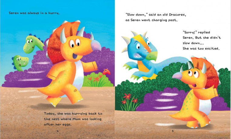 Valley Adventure: A Dinosaur Story about Patience - Damian Harvey [KSIĄŻKA]