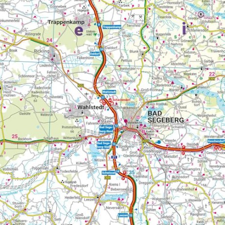 Germany Road Map Set 1:200.000, 2026/2027: 18 map set - Freytag and Berndt [KSIĄŻKA]