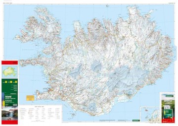 Iceland Road Map 1:400 000: Ring Road - Golden Circle - Freytag and Berndt [KSIĄŻKA]