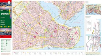 Istanbul City Map: 1:10,000 scale - Freytag and Berndt [KSIĄŻKA]
