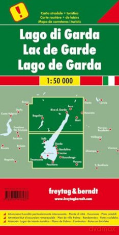 Lake Garda - Freytag-Berndt und Artaria KG [KSIĄŻKA]