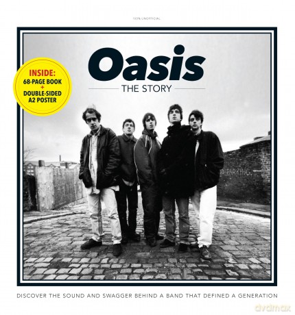 Oasis - The Story - 12" LP-Size Vinyl Book with A2 Poster - Discover the Definitive Band History - Gift for Music Fans: Discover the sound and swagger behind a band that defined a generation [KSIĄŻKA]