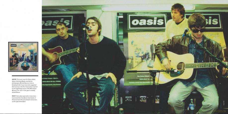 Oasis - The Story - 12" LP-Size Vinyl Book with A2 Poster - Discover the Definitive Band History - Gift for Music Fans: Discover the sound and swagger behind a band that defined a generation [KSIĄŻKA]
