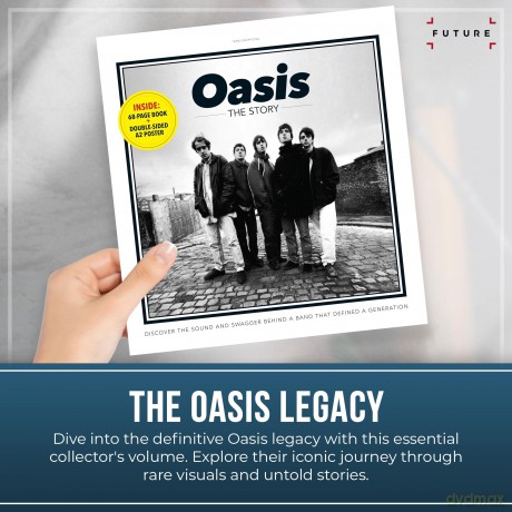 Oasis - The Story - 12" LP-Size Vinyl Book with A2 Poster - Discover the Definitive Band History - Gift for Music Fans: Discover the sound and swagger behind a band that defined a generation [KSIĄŻKA]