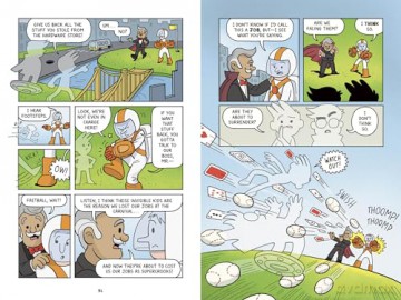 The Adventures of Invisible Boy: Zeroes to Heroes: A Graphic Novel - Doogie Horner [KSIĄŻKA]