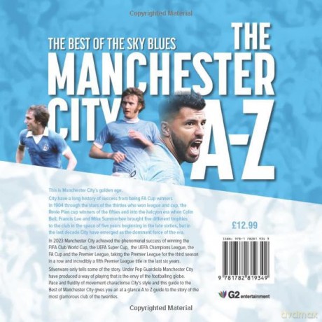 Manchester City A - Z: The Best of the Sky Blues (A - Z Football Series) - Rob Mason [KSIĄŻKA]
