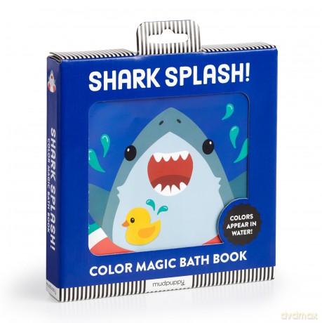 Shark Splash! Color Magic Bath Book - Mudpuppy [KSIĄŻKA]