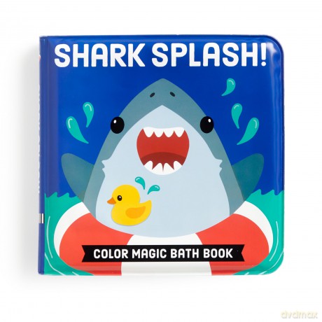 Shark Splash! Color Magic Bath Book - Mudpuppy [KSIĄŻKA]