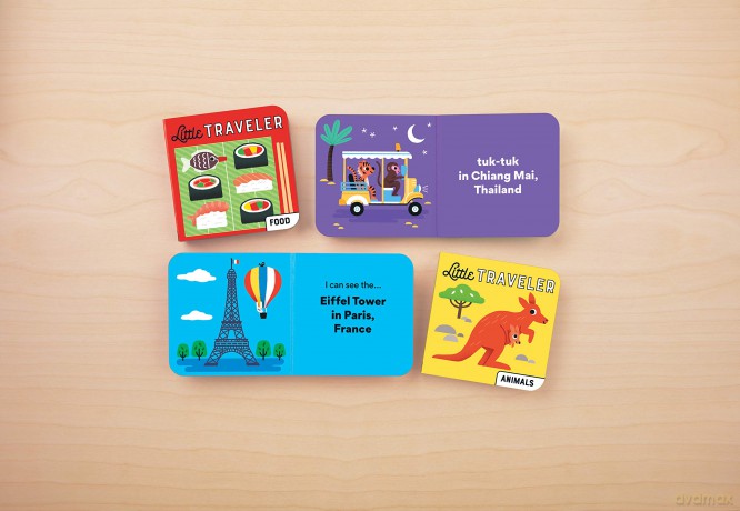 Little Traveler Board Book Set - Erica Harrison [KSIĄŻKA]