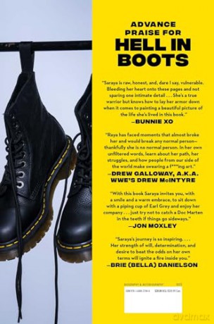 Hell in Boots: Clawing My Way Through Nine Lives - Saraya-Jade Bevis [KSIĄŻKA]