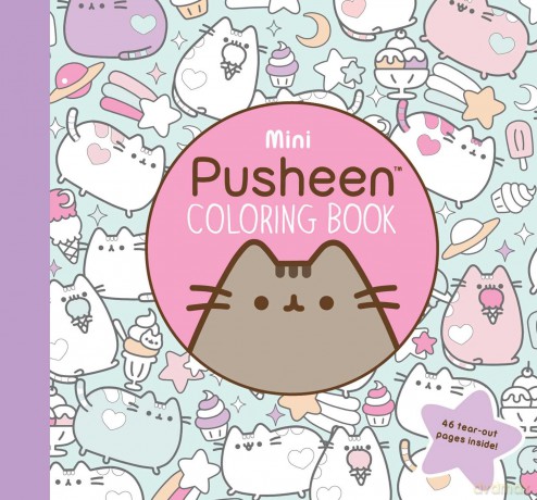 Mini Pusheen Coloring Book (A Pusheen Book) - Claire Belton [KSIĄŻKA]