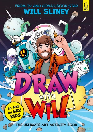 Draw With Will: The ultimate art activity book from comic book artist and TV star - Will Sliney [KSIĄŻKA]