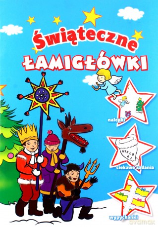 Świąteczne łamigłówki - Anna Wiśniewska [KSIĄŻKA]