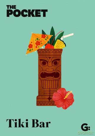 The Pocket Tiki Bar (Gemini Pockets) - Gemini Books [KSIĄŻKA]