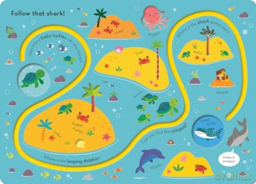 Follow that Shark! (Trace the Trails) - Georgie Taylor [KSIĄŻKA]