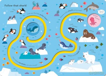 Follow that Shark! (Trace the Trails) - Georgie Taylor [KSIĄŻKA]