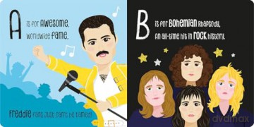 Lullaby Legends: ABC of Freddie Mercury: A Rhyming Lullaby - Susie Linn [KSIĄŻKA]