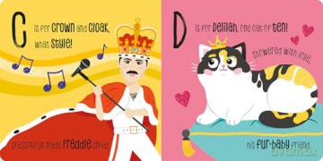 Lullaby Legends: ABC of Freddie Mercury: A Rhyming Lullaby - Susie Linn [KSIĄŻKA]