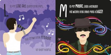Lullaby Legends: ABC of Freddie Mercury: A Rhyming Lullaby - Susie Linn [KSIĄŻKA]
