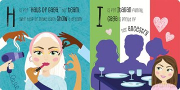 Lullaby Legends: ABC of Lady Gaga: A Rhyming Lullaby - Susie Linn [KSIĄŻKA]