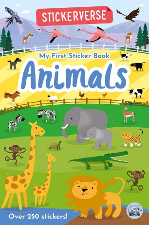 Stickerverse - My First Sticker Book Animals - Oakley Graham [KSIĄŻKA]
