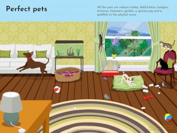 Stickerverse - My First Sticker Book Animals - Oakley Graham [KSIĄŻKA]