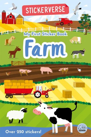 Stickerverse - My First Sticker Book Farm - Oakley Graham [KSIĄŻKA]
