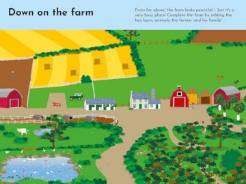 Stickerverse - My First Sticker Book Farm - Oakley Graham [KSIĄŻKA]