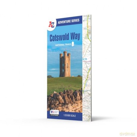 Cotswold Way: with Ordnance Survey mapping (A -Z Adventure Series) - A-Z Maps [KSIĄŻKA]