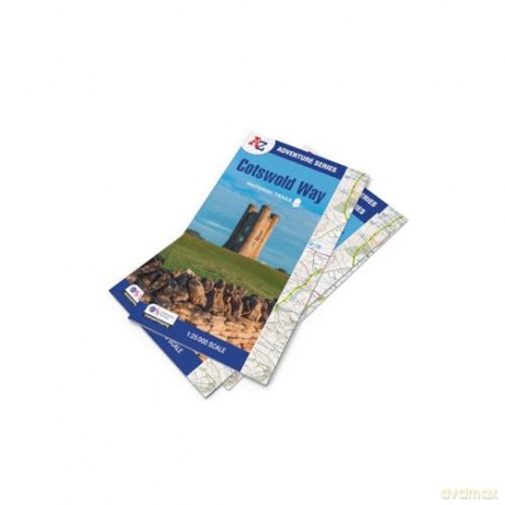 Cotswold Way: with Ordnance Survey mapping (A -Z Adventure Series) - A-Z Maps [KSIĄŻKA]
