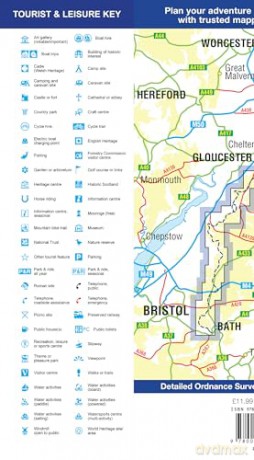 Cotswold Way: with Ordnance Survey mapping (A -Z Adventure Series) - A-Z Maps [KSIĄŻKA]