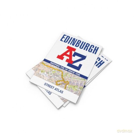 Edinburgh A-Z Street Atlas: Accurate street map for easy navigation - A-Z Maps [KSIĄŻKA]