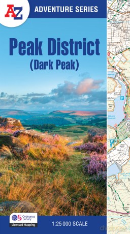Peak District (Dark Peak): with Ordnance Survey mapping (A -Z Adventure Series) - A-Z Maps [KSIĄŻKA]