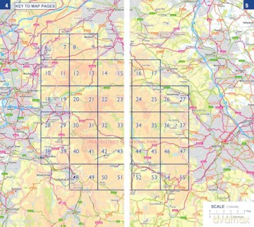 Peak District (Dark Peak): with Ordnance Survey mapping (A -Z Adventure Series) - A-Z Maps [KSIĄŻKA]