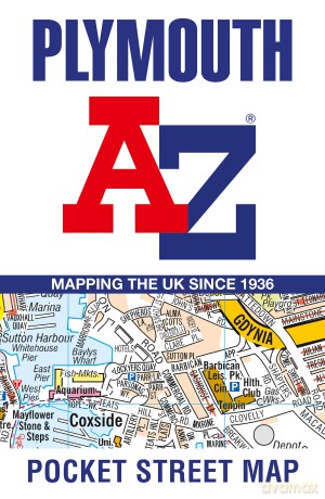Plymouth A-Z Pocket Street Map: Accurate street map for easy navigation - A-Z Maps [KSIĄŻKA]